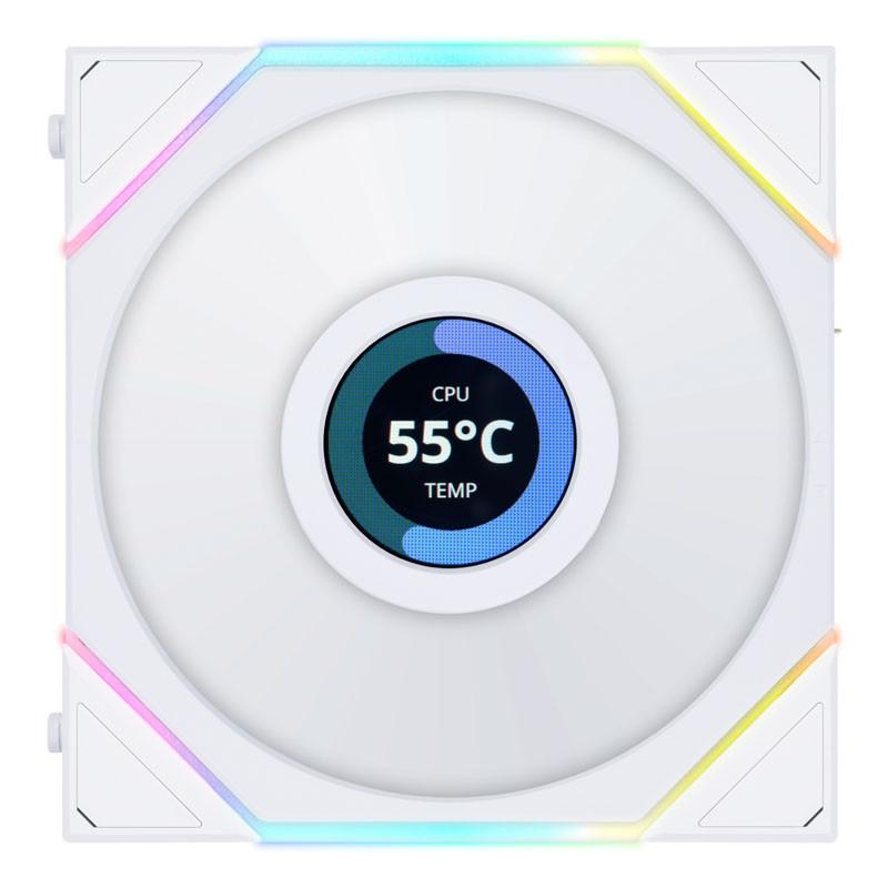Вентилатор Lian Li UNI FAN TL LCD 120mm - White