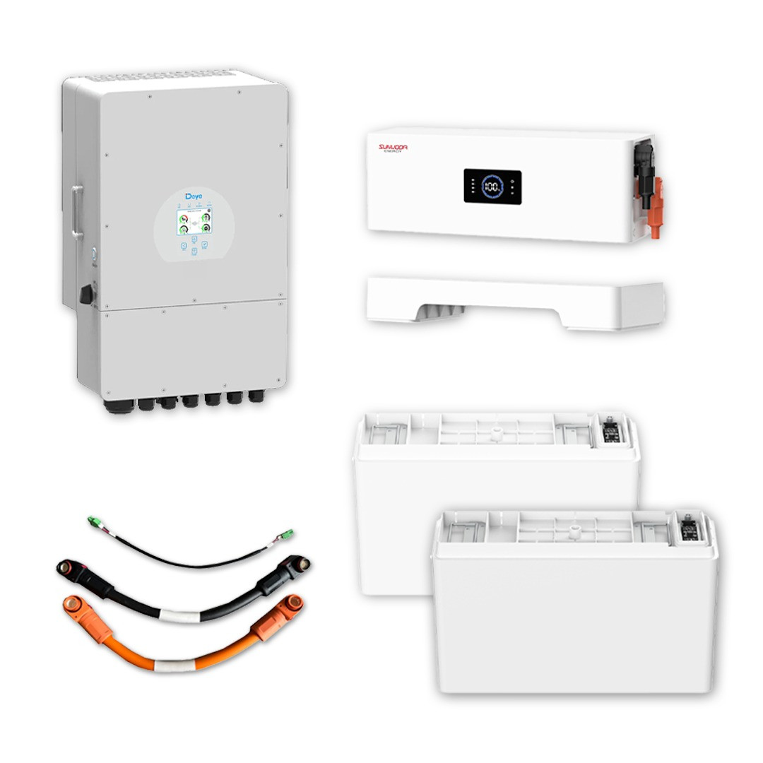 SunESS LV + Deye 12kW – Нисковолтов хибриден комплект с батерии
