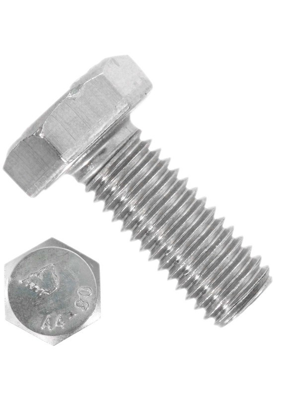 Болт от неръждаема стомана - M10x20mm