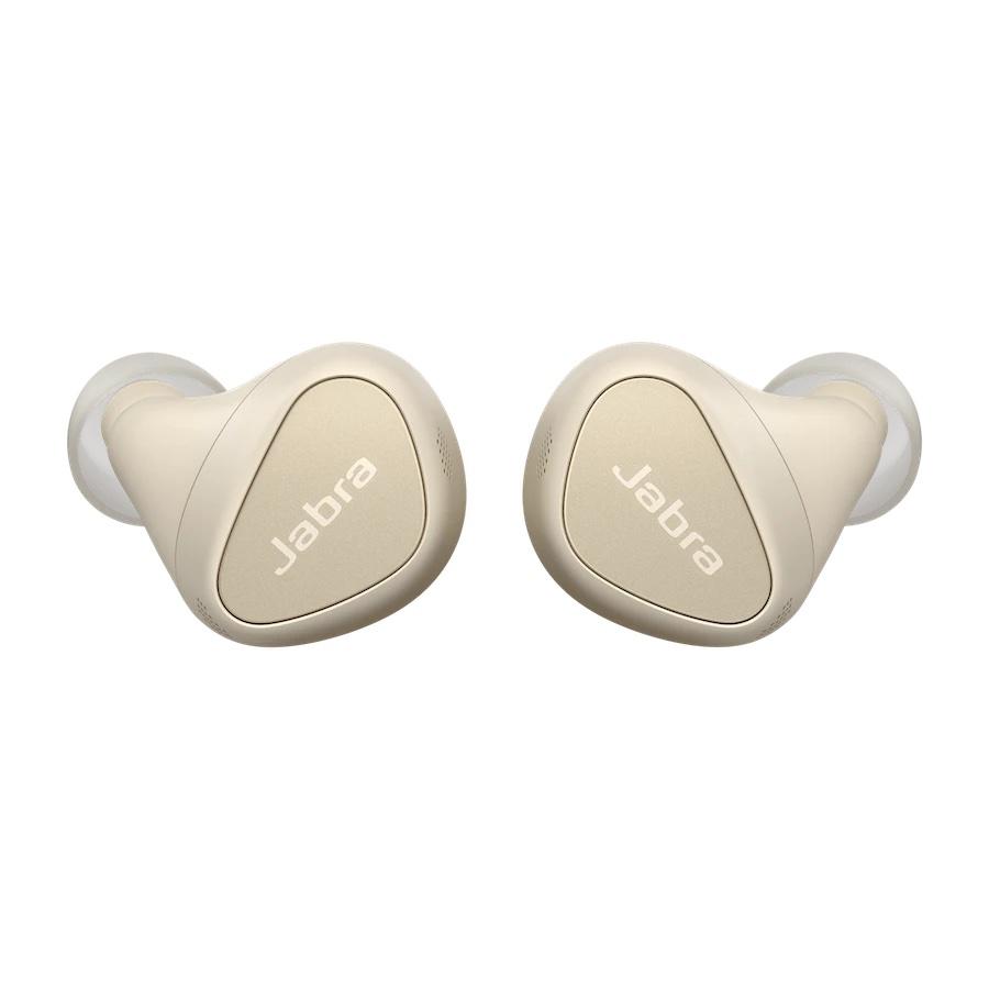 Блутут слушалки Jabra Elite 5 Gold Beige