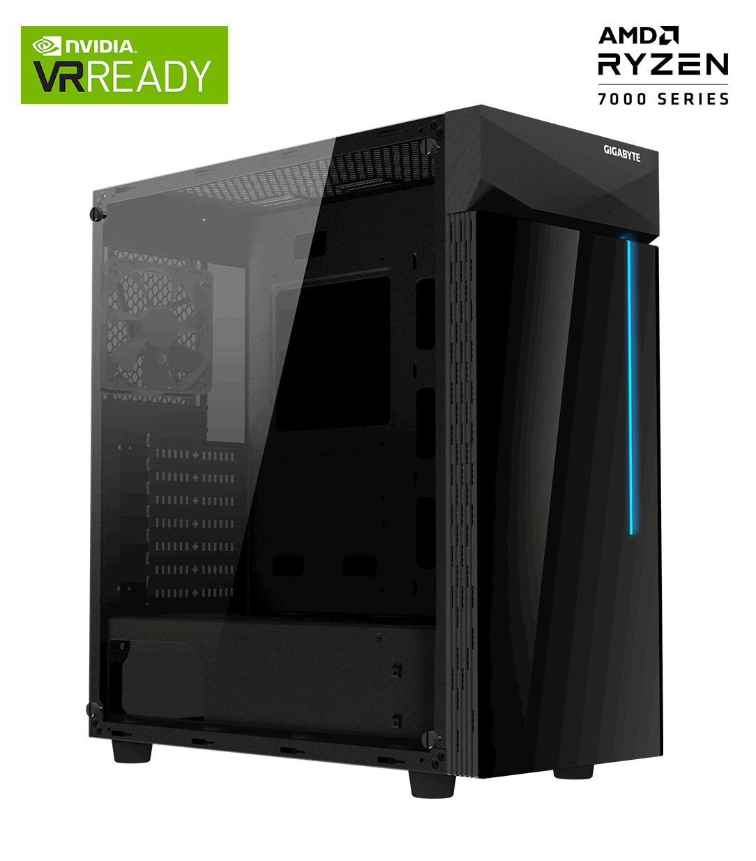 Настолен компютър VALI VR READY - AMD 7700X, 32GB DDR5, RTX 4070 12GB, 1TB SSD NVMe