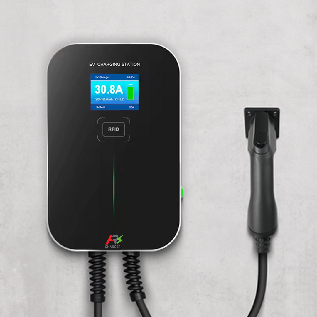 AR Charger 22kW зарядна станция за автомобили с дисплей и OCPP
