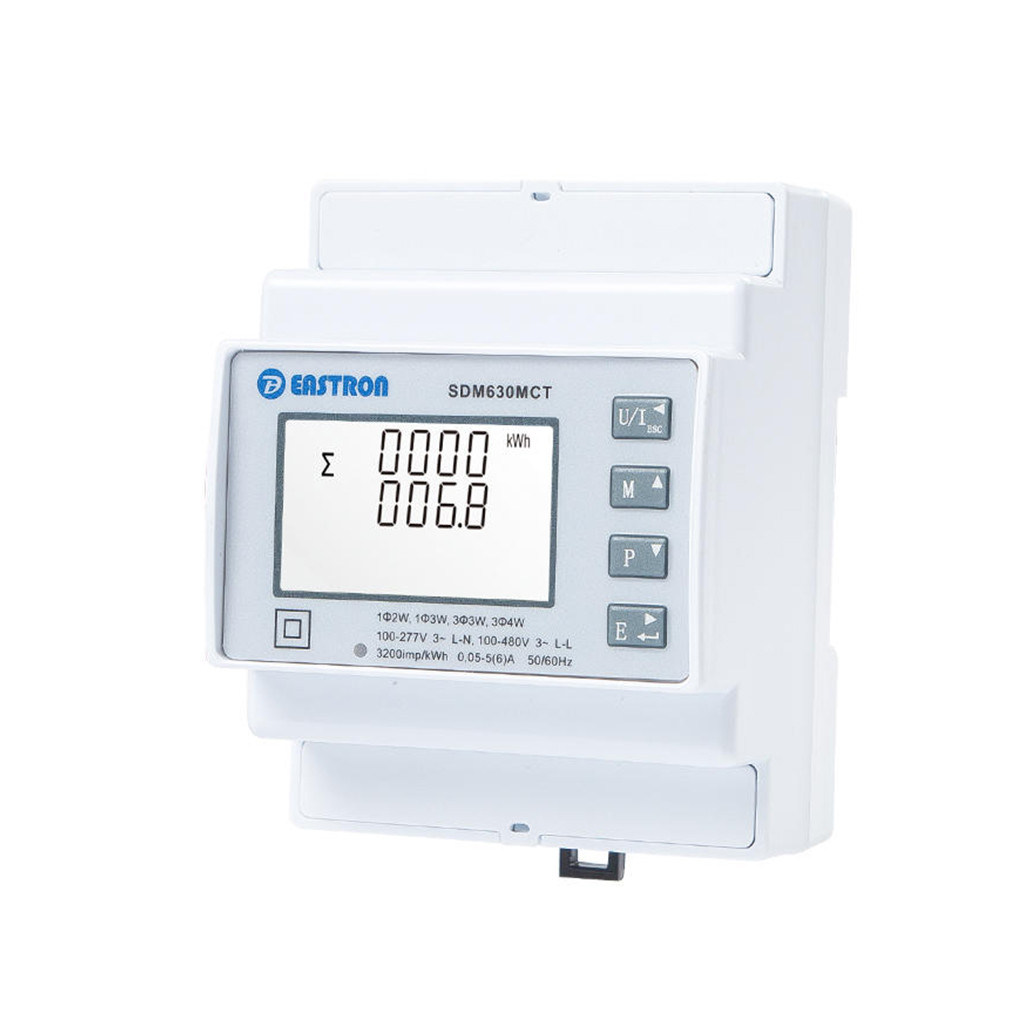 Трифазен смарт метър DEYE EASTRON SDM 630 MCT-ETL 250А