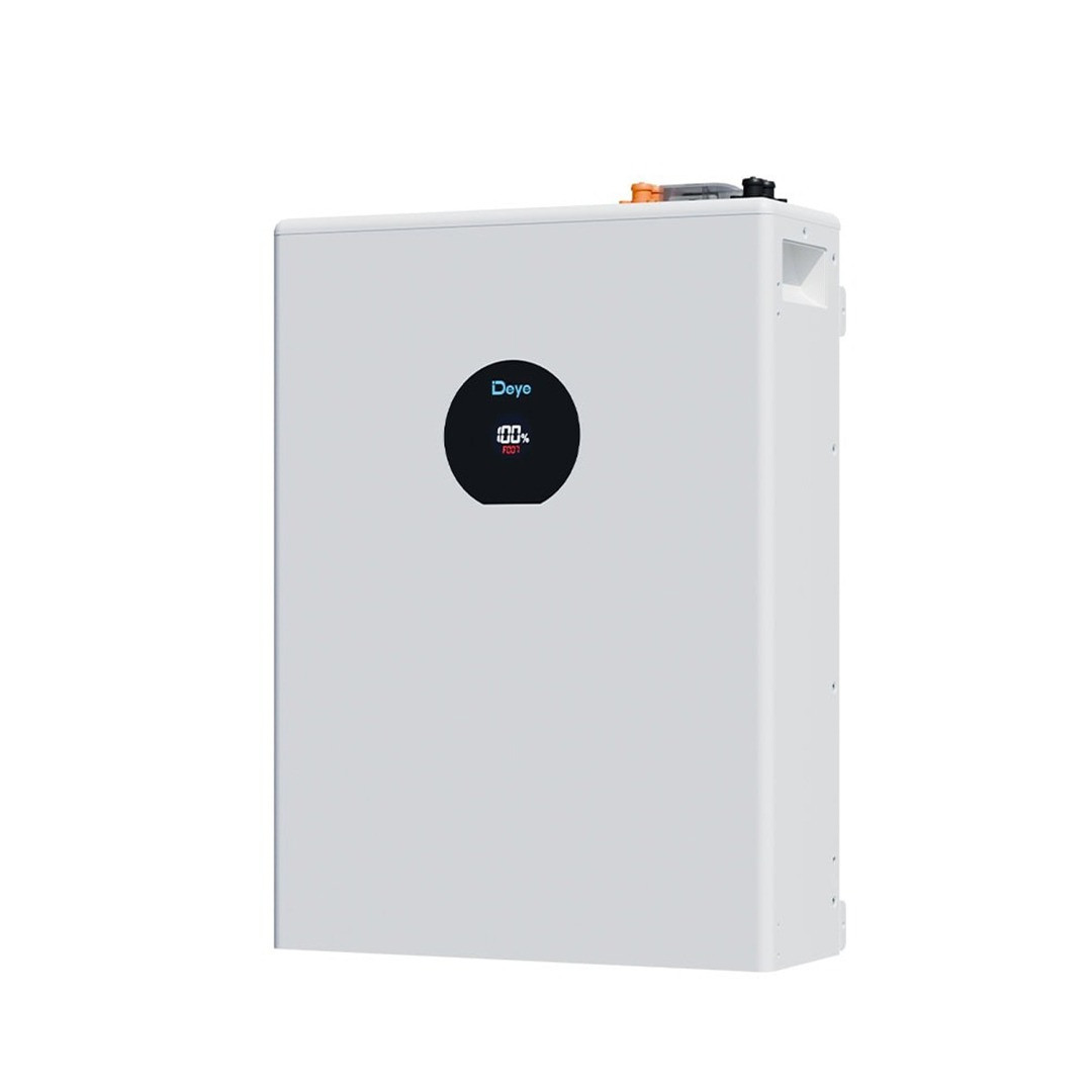 DEYE Pro-C LV 5.12 (kWh) Включва паралелен кабел и комуникационен кабел, захранващи кабели, обикновен стелаж LV