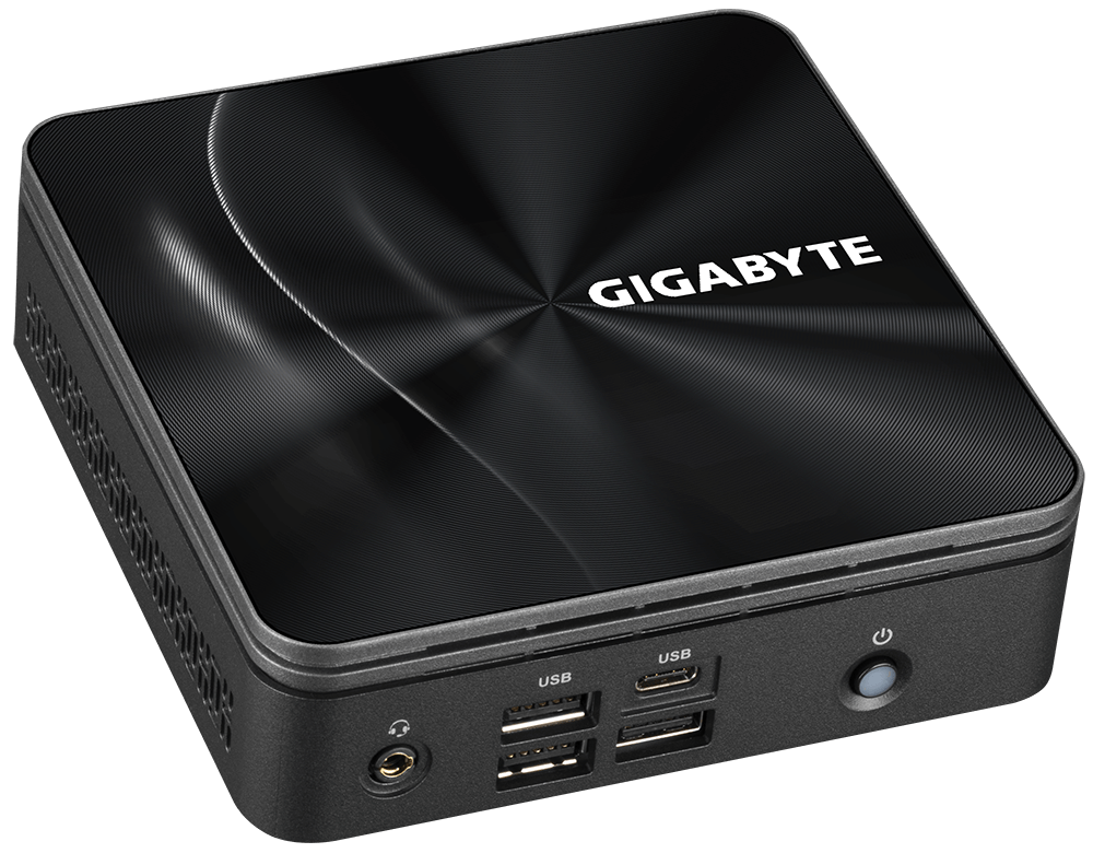 Настолен компютър Gigabyte Brix BRRR3-4300, AMD Ryzen 3 4300U, 2 x SO-DIMM DDR4, M.2 SSD