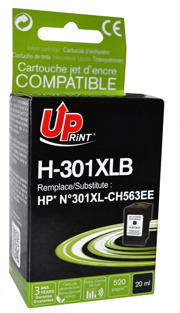 Мастилница UPRINT CH563EE HP, Черен